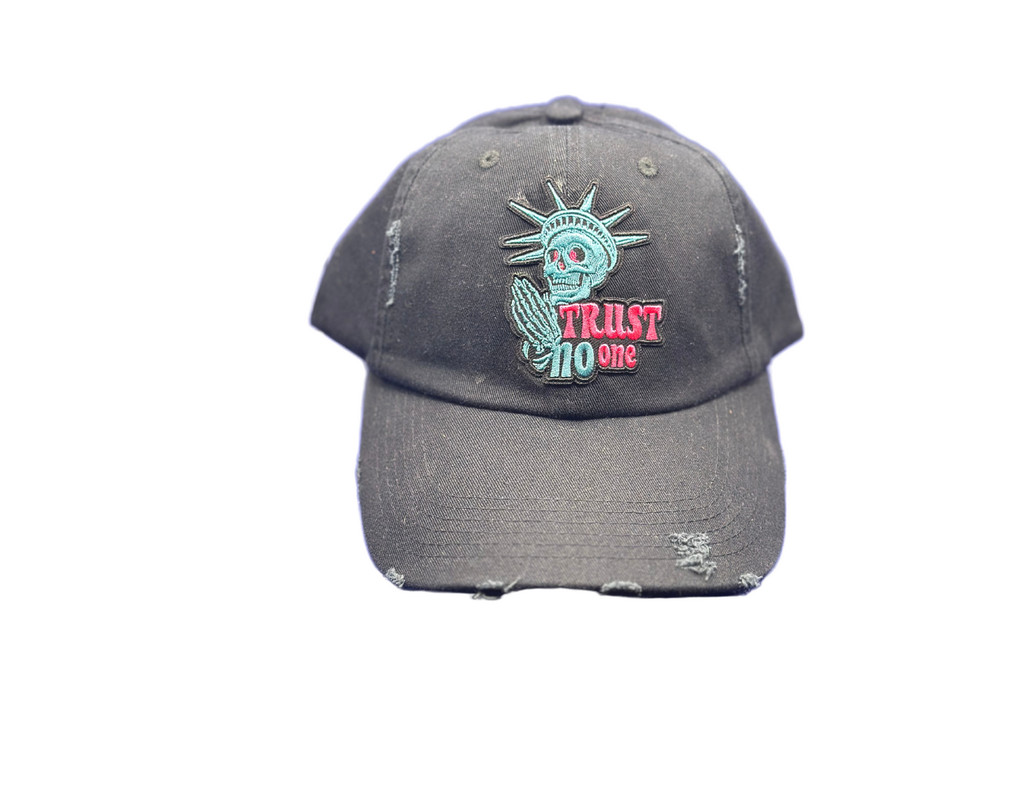 Trust No One Dad Hats