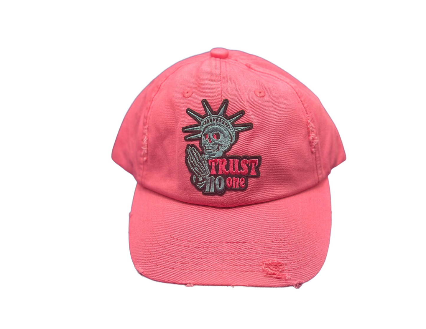 Trust No One Dad Hats