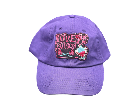 Love is Poison Dad Hat